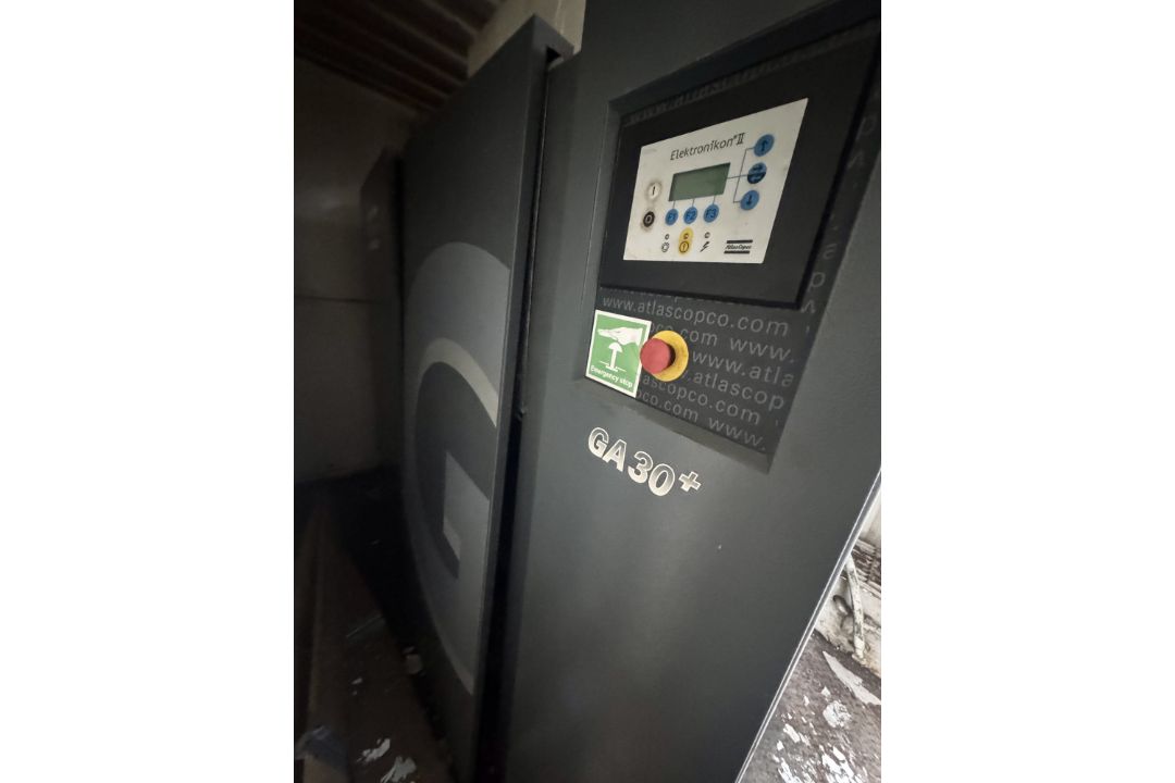 Containerised Site Compressor comprising Atlas Copco GA30+ packaged air compressor, 10.8bar, - Image 2 of 32