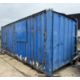 20ft Secure Welfare/Stores Cabin, single door, with fixed racking to 2 sides (please note the - Image 2 of 11