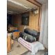 20ft Secure Welfare/Stores Cabin, single door, with fixed racking to 2 sides (please note the - Image 6 of 11