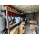 20ft Secure Welfare/Stores Cabin, single door, with fixed racking to 2 sides (please note the - Image 8 of 11