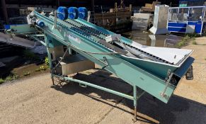 FB Sistem CFB-0.3L 3-lane Fruit Conveyor, 700mm width, 3700mm length, 2000mm height, with unload