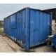 20ft Secure Welfare/Stores Cabin, single door, with fixed racking to 2 sides (please note the - Image 1 of 11