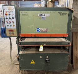 Holytek 37A Belt/Finishing Sander, 910mm belt width, 415volts (Lot Location: Halifax, West
