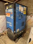 Abac Genesis GE10 (1010) receiver mounted Packaged Air Compressor, 10bar (Lot Location: Halifax,