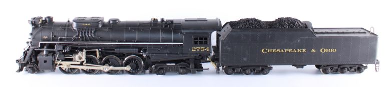 KTM Spur 0 amerik. Dampflokomotive der Chesapeake & Ohio RR