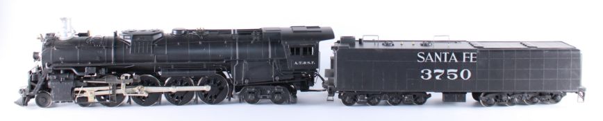 KTM Spur 0 amerik. Dampflokomotive der Santa Fe