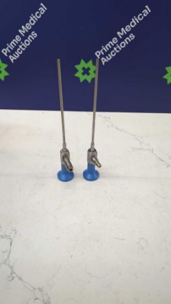 2 x Stryker Ideal Eyes REF 0502-104-030 4mm 30 Degree Laparoscopes (Both Damaged with very poor Visa