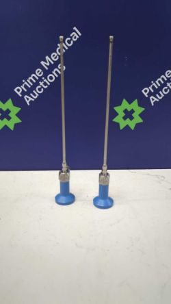 2 x Stryker 0502-204-070 70 Degree 4mm Laparoscopes (Both Unvisible Views)