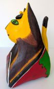 Corneille – das ist: Guillaume Cornelis van Beverloo (1922 Lüttich – 2010 Auvers-sur-Oise) „Chat ocr