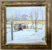 Kliefert-Gießen, Mathilde (1887 Pries bei Kiel – 1978 Stralsund) „Garten im Winter“