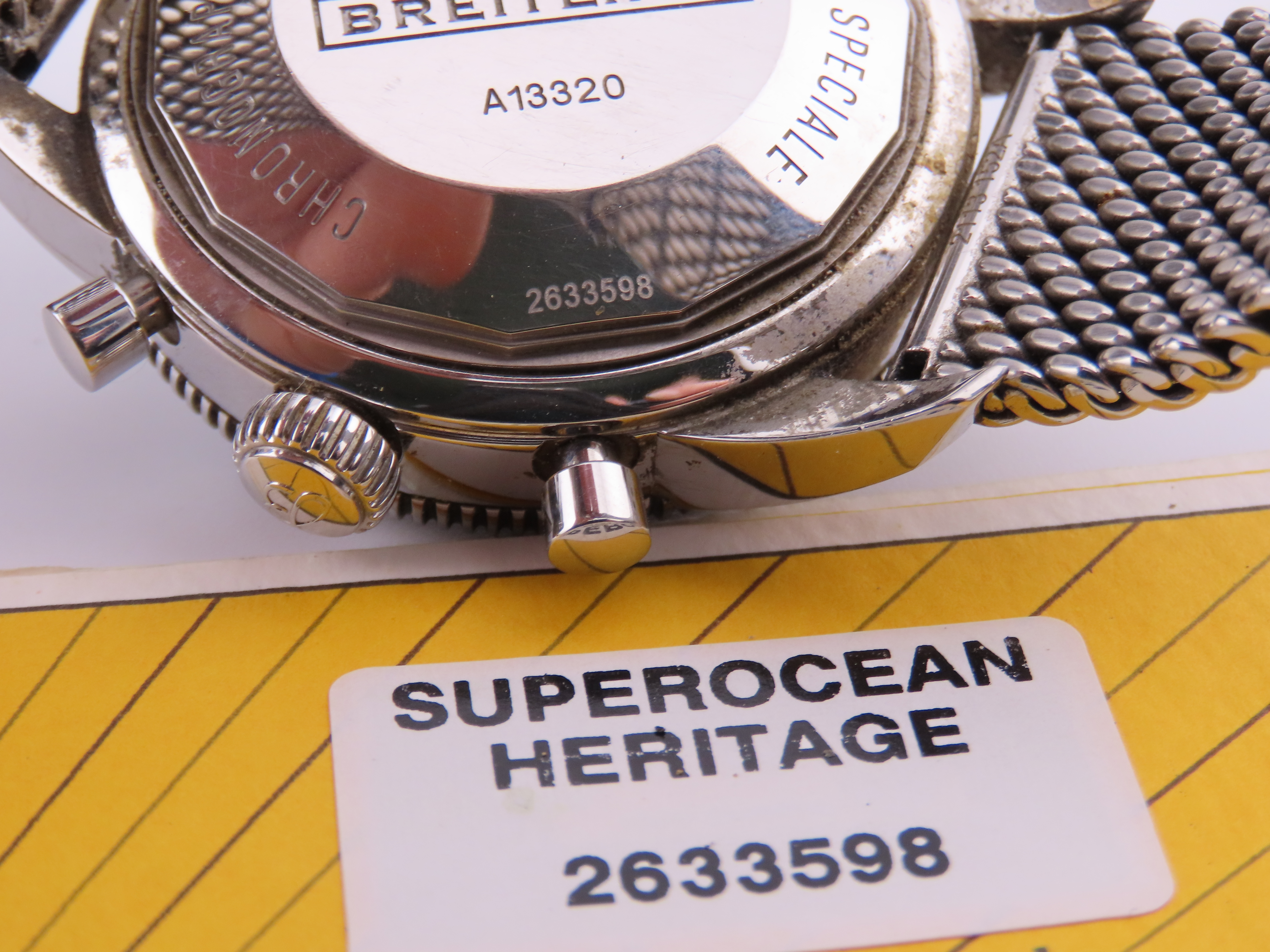 A Breitling Superocean Heritage Chronograph stainless steel automatic gentleman's wristwatch with - Image 4 of 7