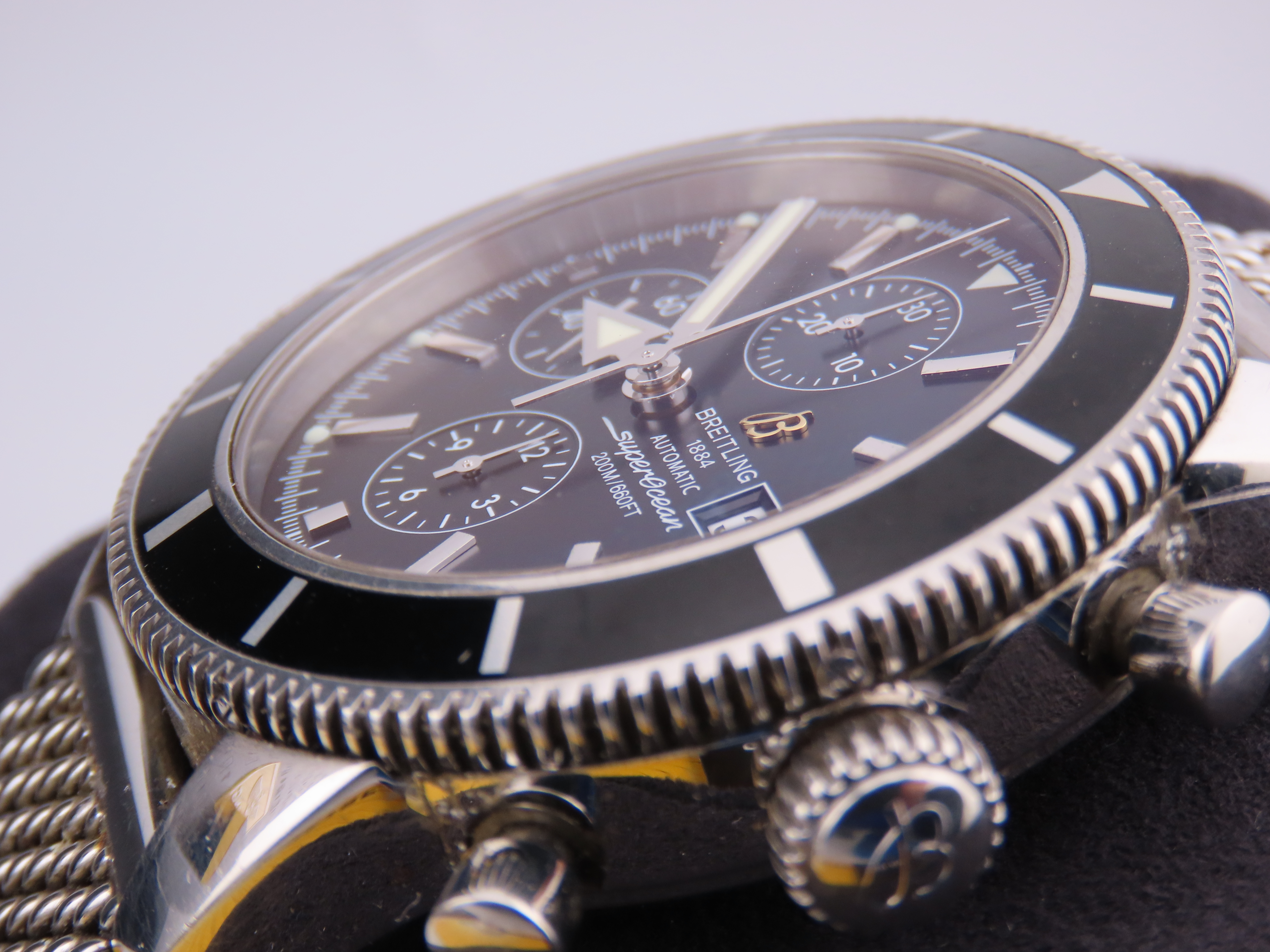 A Breitling Superocean Heritage Chronograph stainless steel automatic gentleman's wristwatch with - Image 3 of 7