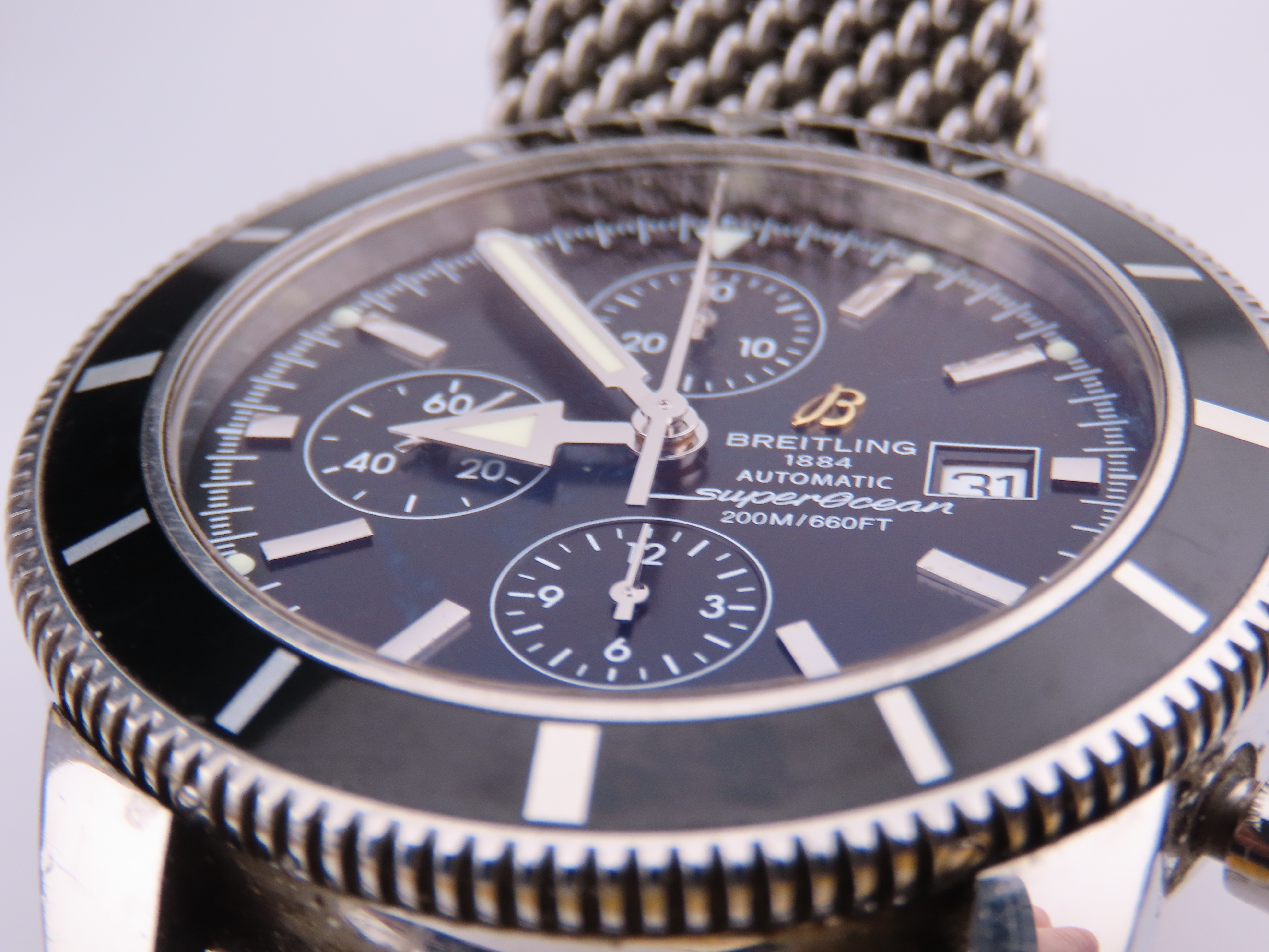 A Breitling Superocean Heritage Chronograph stainless steel automatic gentleman's wristwatch with - Image 5 of 7