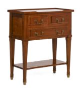 Louis XVI Style Bedside Table 