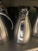 Large quantity of insulted coffee, tea and milk flasks Note this lot has a lift out charge see