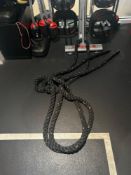 1 x battle rope Note this lot has a lift out charge see charges in Important Sale infiormation