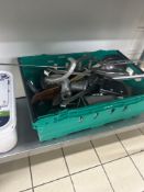Various kitchen utensils Note this lot has a lift out charge see charges in Important Sale