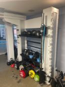 Precor mulitfunction rig Queenax system Note this lot has a lift out charge see charges in Important