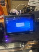 Agilysys Pos terminal info genesis with Epsom printer Note this lot has a lift out charge see