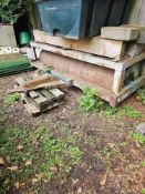 Kidd Heavy Flat Roller - 265cm (8ft 8in) Working Width Robust agricultural roller by Kidd, featuring