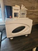 Esthetix towel warmer, mini white 7.5L TL20 Countertop Spa Sterilizer towel warmer with white casing
