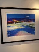 Donald Hamilton Fraser (British, B. 1929-2009) Limited Edition Screen-print Beachscape Sutherland By