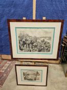 A Set Of 2 Prints The World’s Regatta On The Thames Last Saturday William Heysman Overend (1851 -