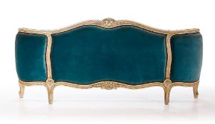 Louis XV-style Footboard – Handcrafted by the prestigious French institution Ateliers Allot, this