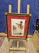 Colonel Patrick Crichton Of The Royal Edinburgh Volunteers Glazed And Framed Print 42 X 51cm (