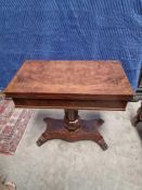 Victorian style games table this exquisite games table is typically fashioned from fine burr