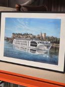 Photograph S/S Catherine Signed Robert G Lloyd 2014 Glazed And Framed 79 X 53cm
