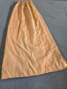 A Pair Lined Pencil Pleat Top Of Heavy Weight Woven Linen-Blend. It Has A Distinct 