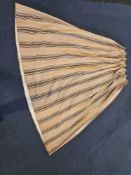 A Pair Lined Pencil Pleat Top Of Drapes Features A Mustard Yellow Or Ochre Base With A Classic