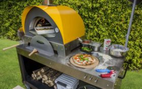 Alfa Ciao Top Oven in yellow (Wood Fired) - The Ciao series by Alfa Pizza proposes a solution to all