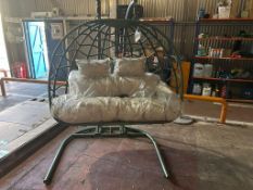 Bramblecrest Set B871 Antigua Foldable Double Cocoon - Sage Notes: Missing Top Little support pole [