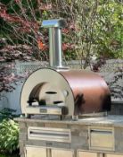 Alfa 5 Minuti Top Oven in copper (Wood Fired) - The Alfa Forni 5 Minuti Table Top Woodfired Pizza