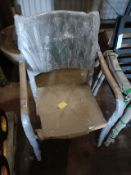 Bramblecrest Set B857 Bridgewater Armchair - Stone Notes: Damaged Foot [ WhsLoc 105 Bay 73B]