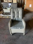 Bramblecrest Set B845 Cherington Recliner - Nutmeg Notes: Bent Leg [ WhsLoc 105 - Bay 66 B]