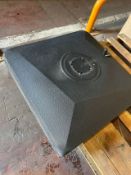 Bramblecrest (Set B609) 120kg Plastic Side Post Base with Wheels [ WhsLoc 105 Bay 63 B]