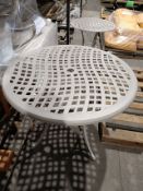 Bramblecrest Set B682 Bridgewater 100cm Round Table - Stone [ WhsLoc 105 - Bay 112 C]