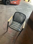 Bramblecrest Set B602 Antibes Dining Chair Notes: Lots of Scratches [ WhsLoc 105 Bay 80 A]