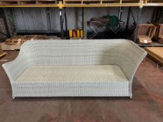 Bramblecrest Set B657 Chatsworth 3 Seat High Right Low Left Sofa - Grey Notes: No Cushions [