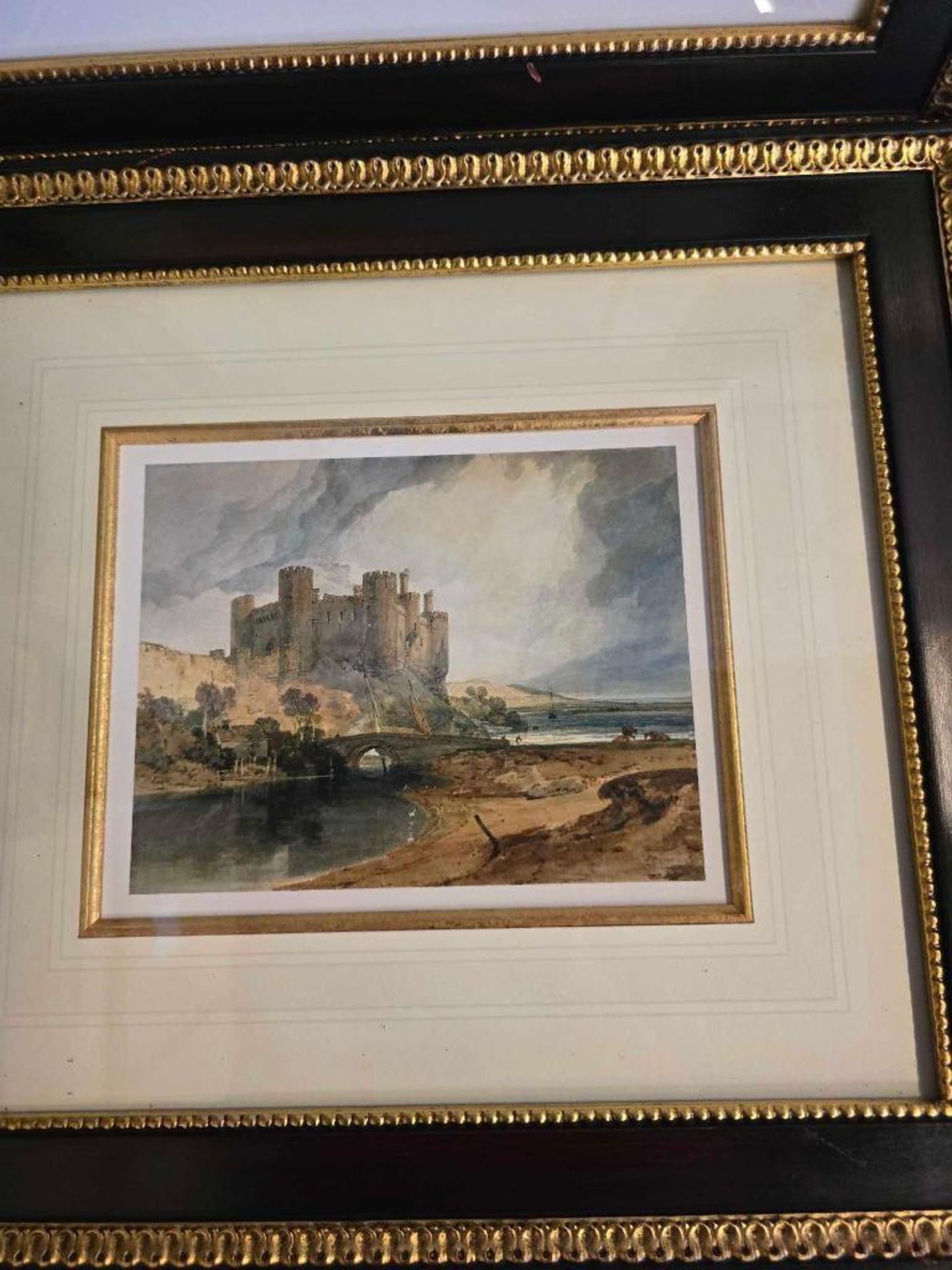 Set of Six Framed Landscape Prints — After J. M. W. Turner This set of six framed and glazed - Image 3 of 8