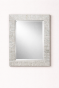 Uttermost Belaya Grey Wood Mirror The Uttermost Belaya Grey Wood Mirror features a solid wood