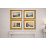 Set of Four Framed Prints — After Francis Nicholson This set of four framed and glazed prints