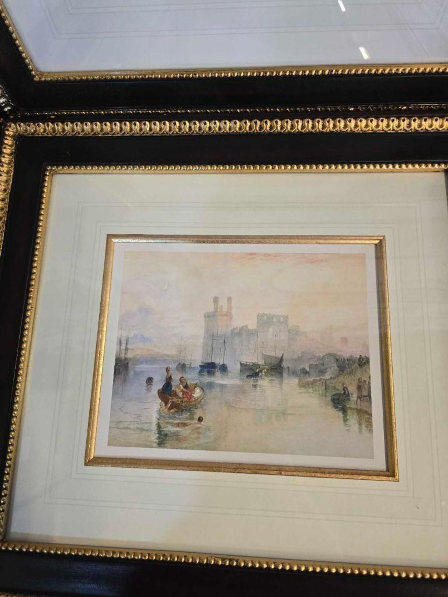 Set of Six Framed Landscape Prints — After J. M. W. Turner This set of six framed and glazed - Image 6 of 8