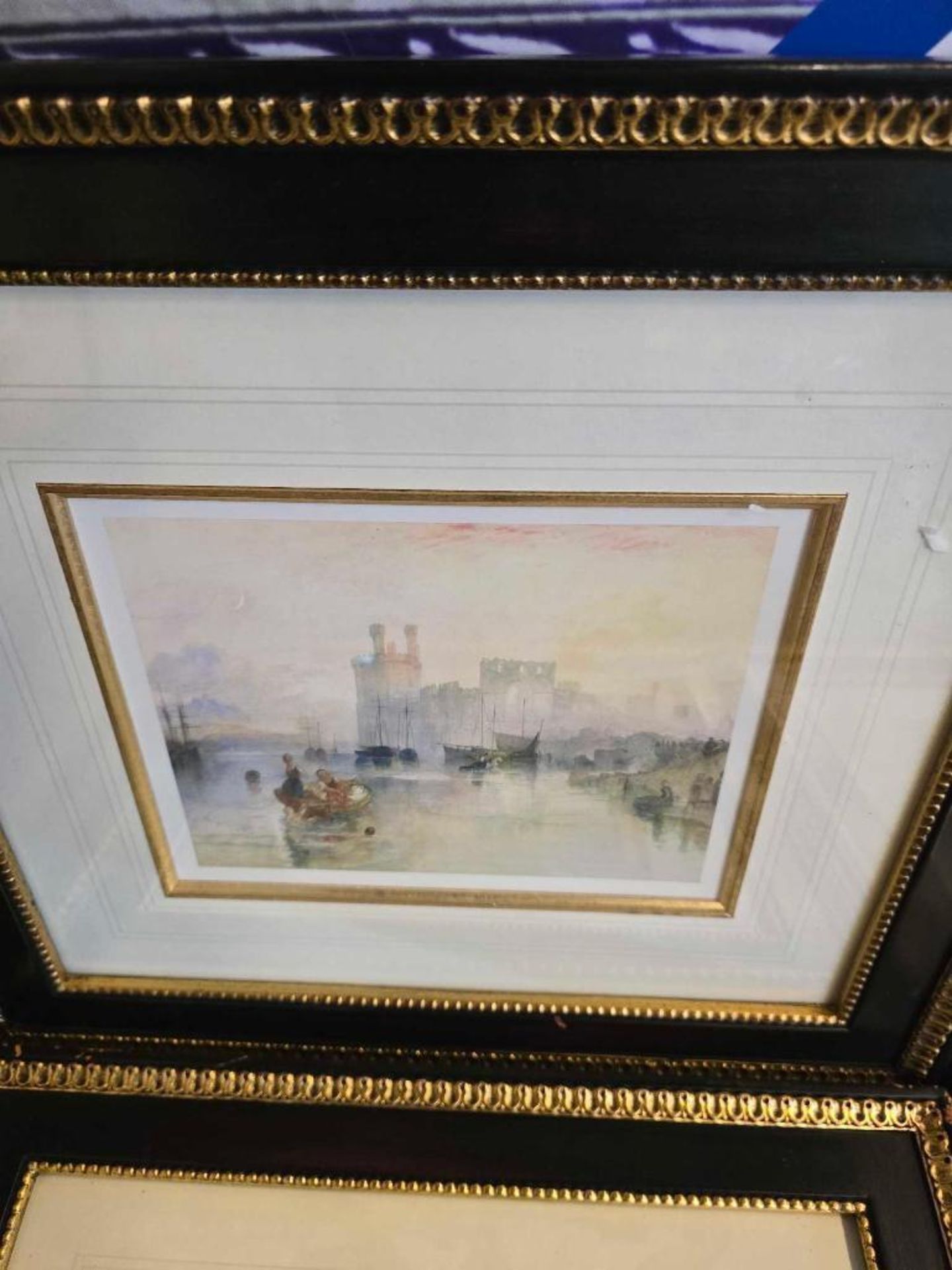 Set of Six Framed Landscape Prints — After J. M. W. Turner This set of six framed and glazed - Image 4 of 8
