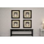 Set of Four Framed Prints — Countess Grosvenor after Sir Thomas Lawrence This set of four framed and