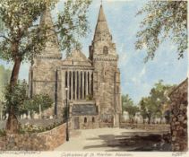 Philip & Glyn Martin – St Machar’s Cathedral, Aberdeen (628/800) A limited edition print from the