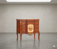 Louis XVI Style Commode Riboulet An exquisite Louis XVI Transition style commode with a ressaut